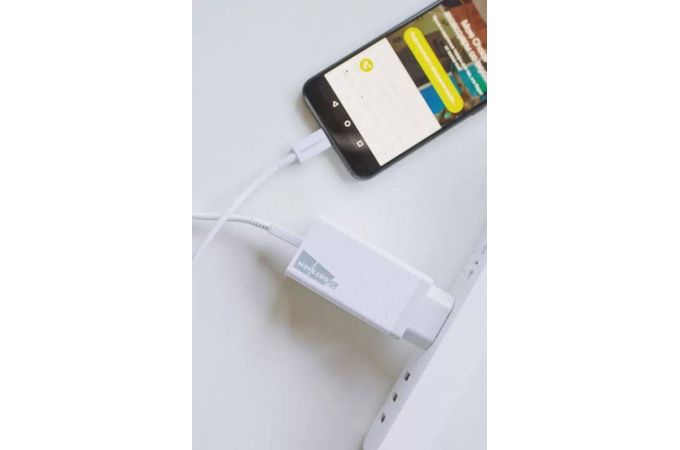 Кабель USB Type-C - USB Type-C More choice K76Sa TPE 5.0A PD 100W быстрая зарядка 1м (White)