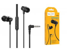 Наушники вакуумные проводные HOCO M79 Cresta universal earphones (черный)
