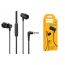 Наушники вакуумные проводные HOCO M79 Cresta universal earphones (черный)