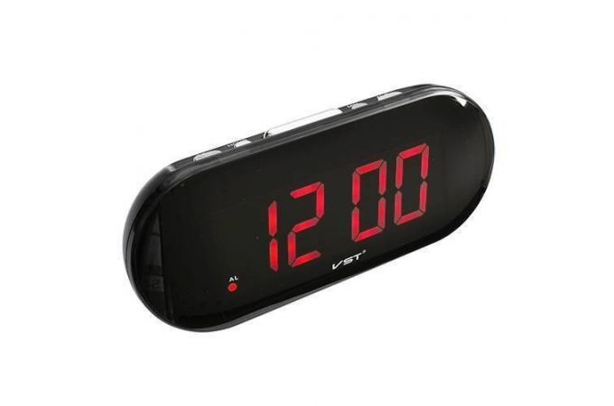 Часы настольные VST 717-1 без блока (красный)