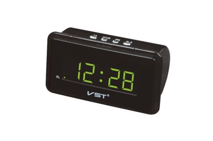 Часы настольные VST 728-2 без блока (зеленый)