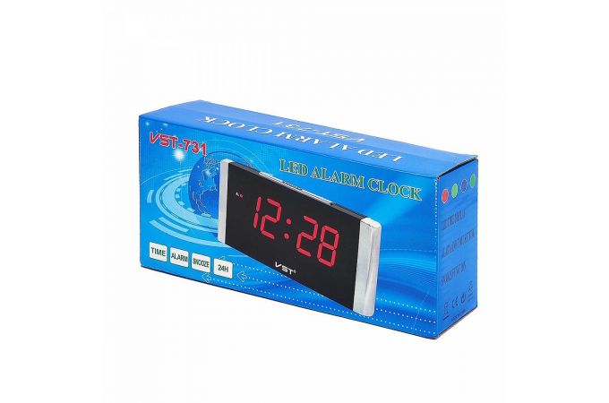 Часы настольные VST 731-5 без блока (синий)