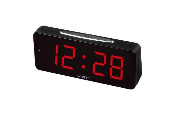 Часы настольные VST 763-1 без блока (красный)