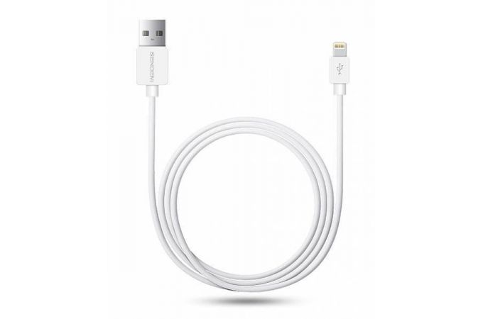 Кабель USB - Lightning SENDEM M3 2.4A (зеленый) 1м