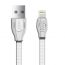 Кабель USB - Lightning SENDEM T1 2.1A (серый) 1м