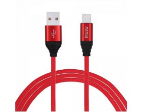 Кабель USB - Lightning MUJU MJ-37, 3A (красный) 1м