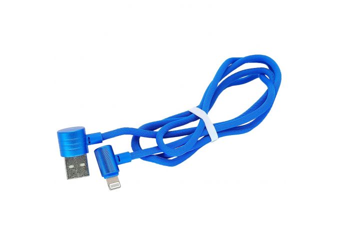 Кабель USB - Lightning Орбита KM-102, 2A (синий) 1м