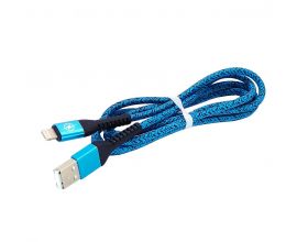 Кабель USB - Lightning Орбита OT-SMI28, 2.4A (синий) 1м