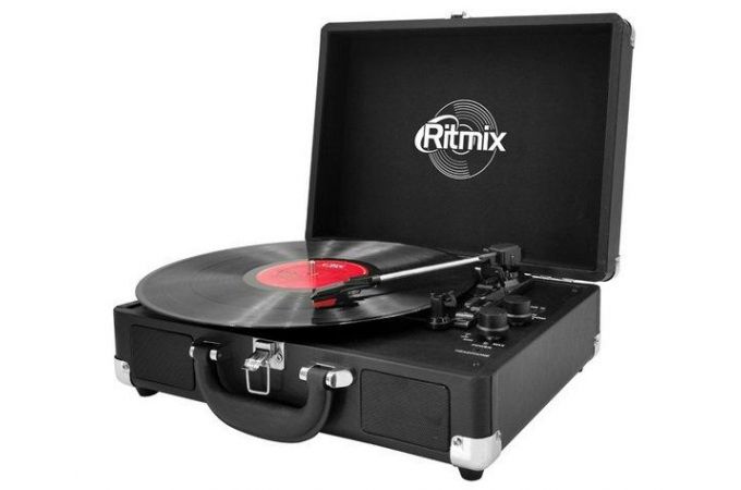 Проигрыватель для виниловых пластинок Ritmix LP-120B black