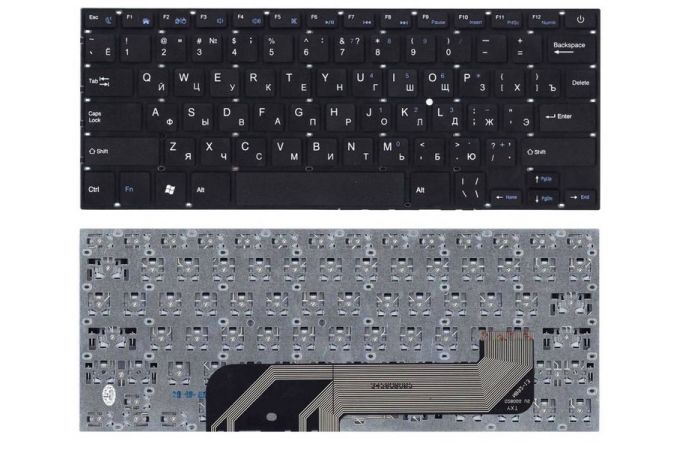 Клавиатура для ноутбука Prestigio Smartbook 141C черная