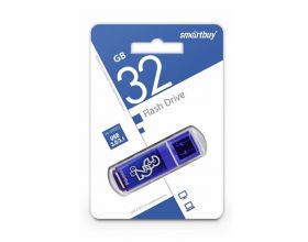 Флешка USB 3.0 Smartbuy 32GB Glossy series Dark Blue (SB32GBGS-DB)