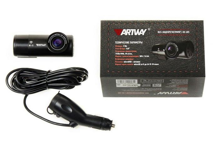 Автовидеорегистратор ARTWAY AV-405 Wi-Fi