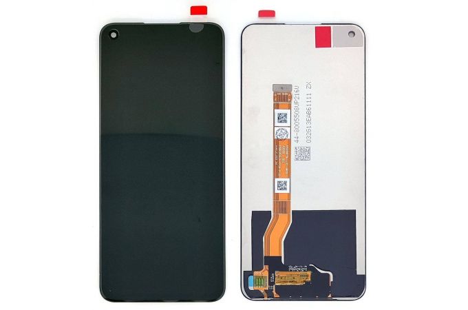 Дисплей для Realme 8i (RMX3151)/ 9i (RMX3491)/ Narzo 50 4G (RMX3286)/ OPPO A96 в сборе с тачскрином (черный) org