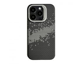 Чехол для телефона Olya Karbon Phone 14 Pro Max (Черный)