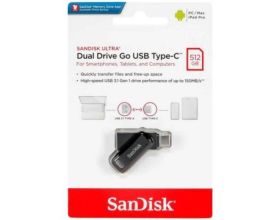 USB флеш накопитель_512 Gb SanDisk Ultra Dual Drive Go USB 3.1 - USB Type-C / SDDDC3-512G-G46