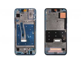 Средняя часть для Huawei Honor 10 Lite/ 10i/ 20e (рамка дисплея) синий, с разбора