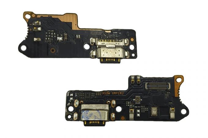 Шлейф для Xiaomi Redmi 9T/ Poco M3 с разъемом зарядки (плата)