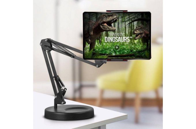 Подставка для телефона с лампой селфи и держателем 20 см