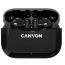 Наушники вакуумные беспроводные Canyon TWS-3 Bluetooth (черный)