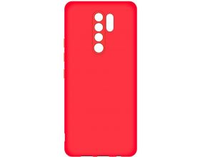 Чехол BoraSCO Soft Touch Samsung Galaxy A01(A015/M01 красны силиконовый с микрофиброй