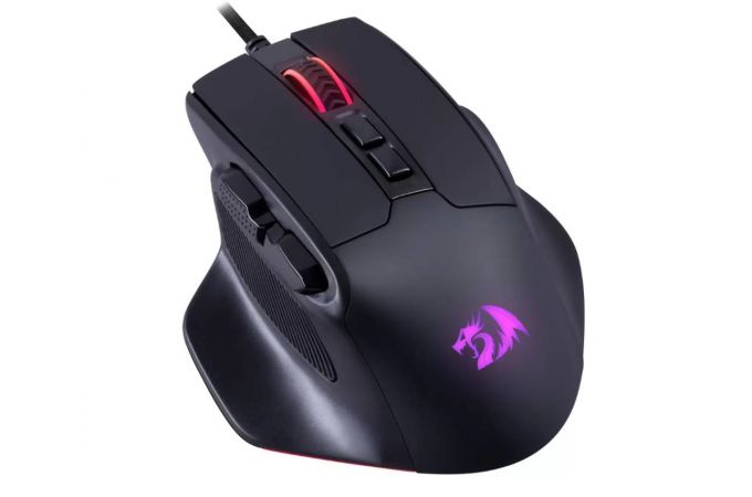 Мышь игровая Redragon Bullseye 12400 dpi / 8 кнопок /RGB/ оптика / проводная