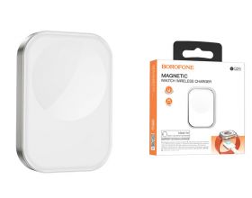 Зарядное устройство беспроводное BOROFONE BQ25 iWatch wireless charger (серый)