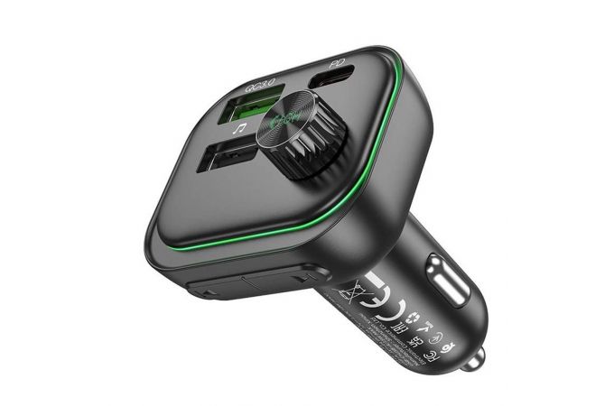 FM-Модулятор BOROFONE BC54 Acertar PD30W+QC3.0 car BT FM transmitter