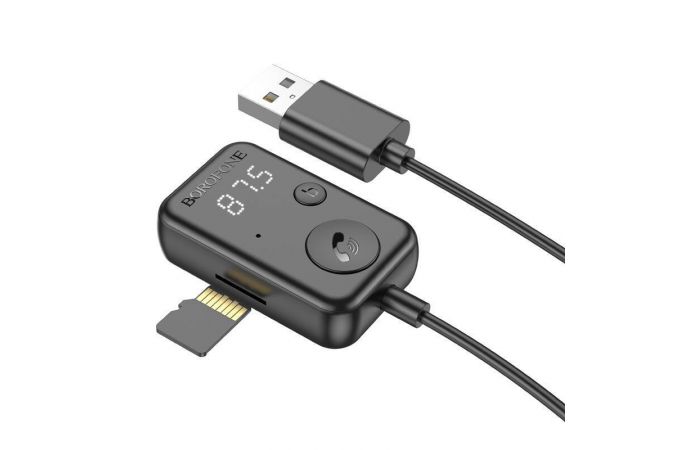 FM-Модулятор BOROFONE BC49 June car BT FM transmitter