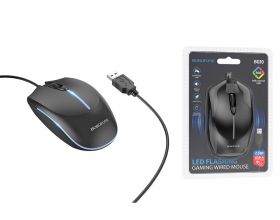 Мышь проводная BOROFONE BG10 Soaring game luminous wired mouse (черный)