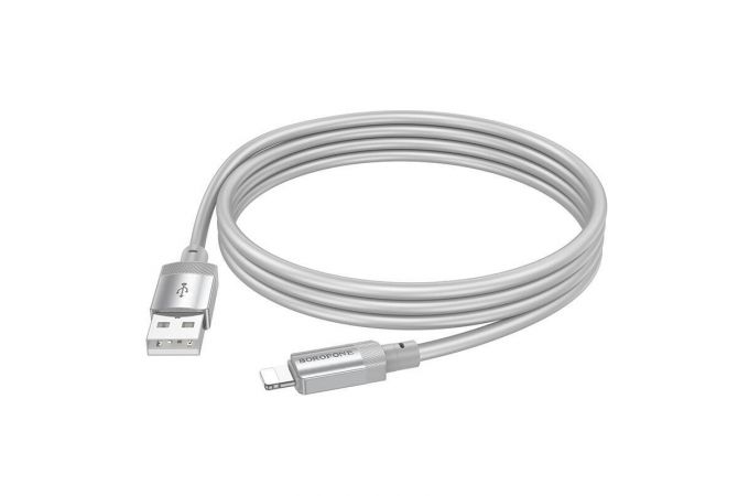 Кабель USB - Lightning BOROFONE BX108 (золотой) 1м