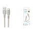 Кабель USB - USB Type-C BOROFONE BX116 Certain (серый) 1м