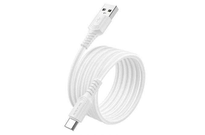 Кабель USB - USB Type-C BOROFONE BX116 Certain (серый) 1м