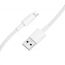 Кабель USB - Lightning BOROFONE BX117 Source (белый) 1м
