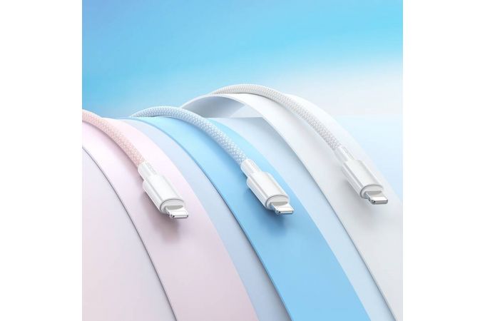 Кабель USB - Lightning BOROFONE BX117 Source (белый) 1м