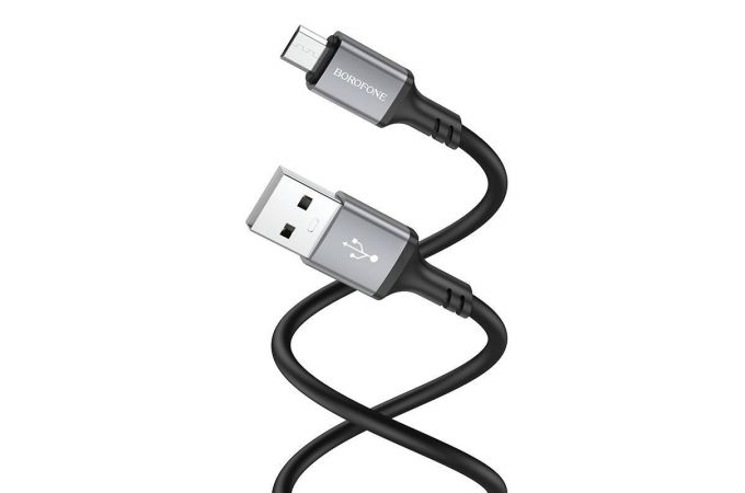 Кабель USB - MicroUSB BOROFONE BX83 2,4A (белый) 1м