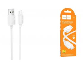 Кабель USB - USB Type-C HOCO X113 Beneficio (белый) 1м