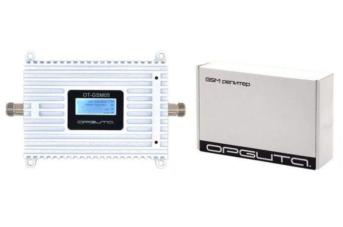Усилитель GSM сигнала репитер Орбита OT-GSM05 (4G-2600)