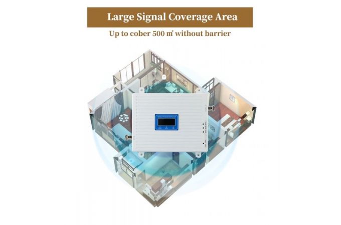 Усилитель GSM сигнала репитер набор Орбита OT-GSM18 (2G-900/ 3G-2100/4G-1800)