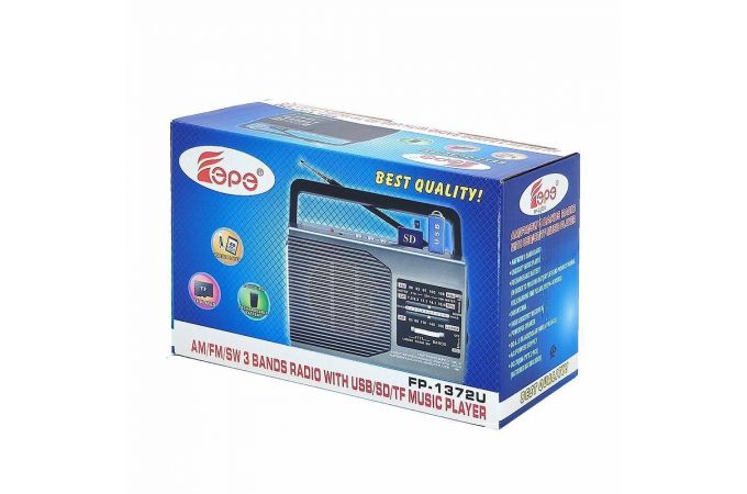 Радиоприемник Fepe FP-1372U р/п (USB)