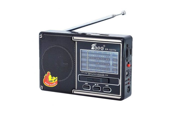 Радиоприемник Fepe FP-1517U р/п (USB)
