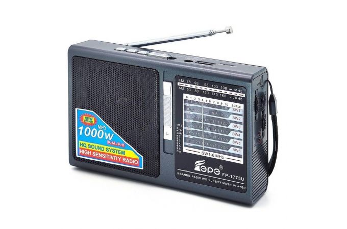 Радиоприемник Fepe FP-1775U р/п (USB)