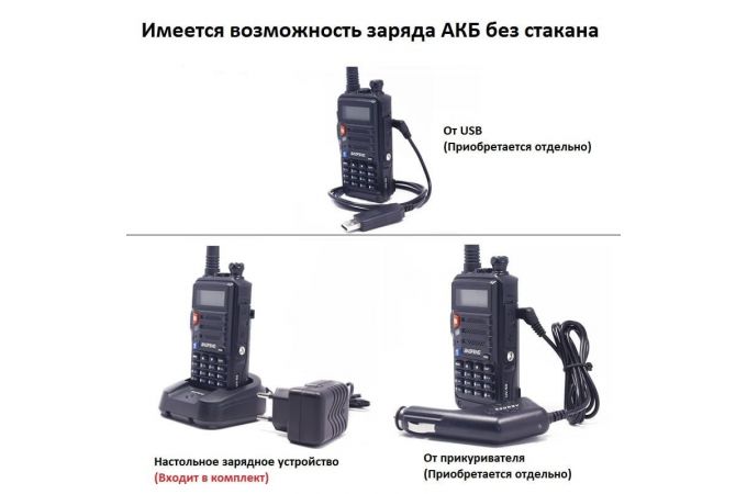 Рация Baofeng UV-S9 (UHF/VHF)