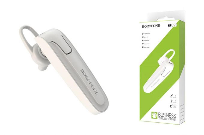 Bluetooth гарнитура BOROFONE BС21 (белый)