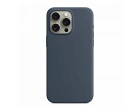 Чехол для iPhone 15 Pro (6,1) Silicone Case Soft Touch MagSafe Guava (штормовой синий) 20216943