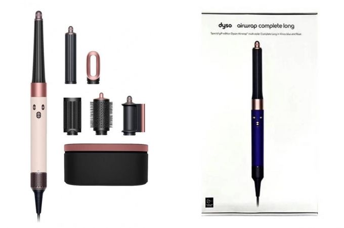 Фен мультистайлер DYSO в кейсе HS-08 (розовый) Bluetooth