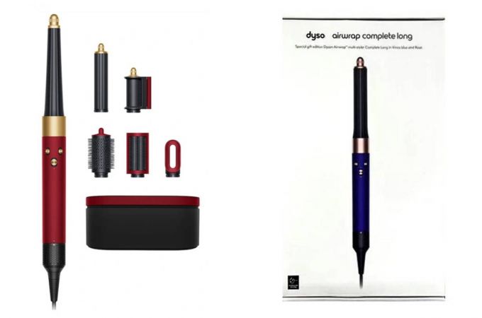 Фен мультистайлер DYSO в кейсе HS-08 (красный) Bluetooth