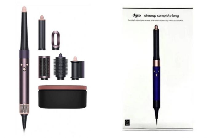 Фен мультистайлер DYSO в кейсе HS-08 (фиолетовый) Bluetooth