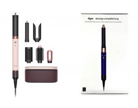 Фен мультистайлер DYSO в кейсе HS-09 (розовый) Bluetooth