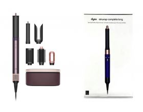 Фен мультистайлер DYSO в кейсе HS-09 (сливовый) Bluetooth