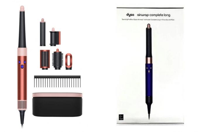 Фен мультистайлер DYSO в кейсе HS-08 (клубничный) Bluetooth